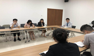 湖北分公司光谷店財(cái)務(wù)部開展新系統(tǒng)月結(jié)總結(jié)會議