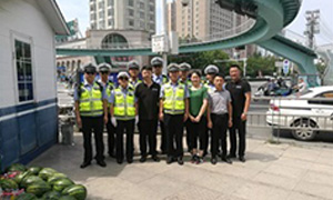 居然所見，皆有溫度&mdash;&mdash;安徽分公司淮南店慰問一線交警 